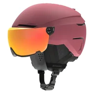 Kaski narciarskie - Kask ATOMIC SAVOR VISOR STEREO AN5006550 – Czerwony - miniaturka - grafika 1