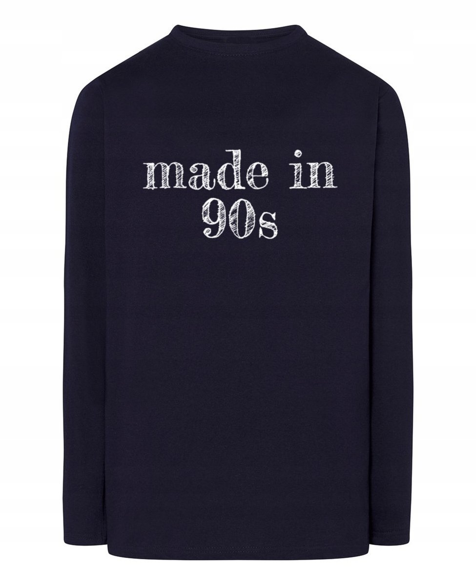 Longsleeve męski Made in 90s Urodzony w latach 90 tych r.S