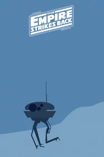 Plakat, Star Wars Gwiezdne Wojny Imperium kontratakuje, 30x45 cm - Plakaty - miniaturka - grafika 1