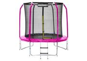 Trampoliny - Marimex Marimex trampolina 244cm różowa 2022 - miniaturka - grafika 1