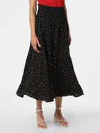 Spódnice - mbyM - Spódnica damska Alexio, czarny|wielokolorowy - miniaturka - grafika 1