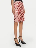 Spódnice - ROTATE Spódnica ołówkowa Dula 1132471922 Różowy Slim Fit - miniaturka - grafika 1