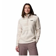 Bluzy sportowe damskie - Bluza damska Columbia Benton Springs™ Printed Half Snap Rozmiar: S / Kolor: beżowy - miniaturka - grafika 1