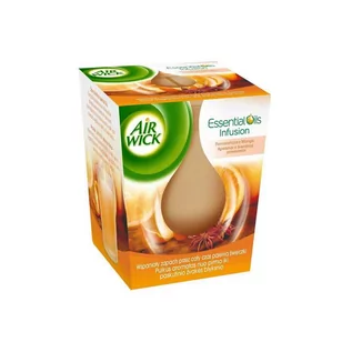 Świece - Air Wick Essential Oils Infusion świeczka zapachowa Pomarańcza z Mango 105g - grafika 1