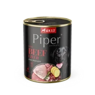 Mokra karma dla psów - DOLINA NOTECI Piper dla psa z wątróbką wołową i ziemniakami 800g - miniaturka - grafika 1