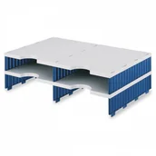 Półki na dokumenty - B2B Partner Moduły sortujące 268-1202 38 - miniaturka - grafika 1