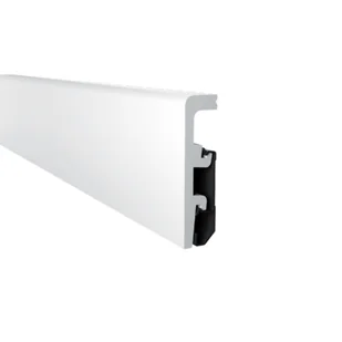 Arbiton Listwa przypodłogowa VEGA 80 mm biała - Listwy przypodłogowe - miniaturka - grafika 1