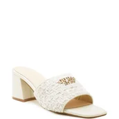 Sandały damskie - Guess Klapki | z dodatkiem skóry - miniaturka - grafika 1