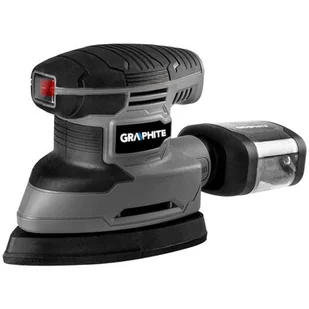 Szlifierka oscylacyjna delta 180W, stopa 140x140x80mm Graphite 59G336 - Szlifierki i polerki - miniaturka - grafika 1