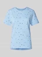 Koszulki i topy damskie - T-shirt z okrągłym dekoltem - miniaturka - grafika 1