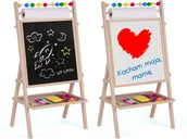 Tablice dla dzieci - Ricokids Magnetyczna kredowa tablica obrotowa Ricokids 780200 - miniaturka - grafika 1