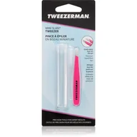 Akcesoria i kosmetyki do stylizacji brwi - Tweezerman Pęseta do brwi Neon Pink - miniaturka - grafika 1