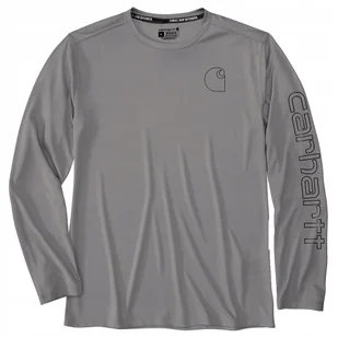 Koszulka Carhartt Sun Defender Lightweight Logo L/S - Koszulki męskie Koszulka Carhartt Sun Defender Lightweight Logo L/S - Koszulki męskie - miniaturka - grafika 1