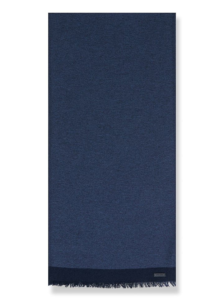 Pierre Cardin Szal w kolorze granatowym