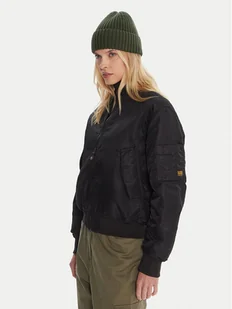 G-Star Raw Kurtka bomber D26973 C143 Czarny Loose Fit - Kurtki damskie - miniaturka - grafika 1