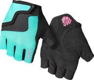 Rękawiczki rowerowe - Giro Rękawiczki juniorskie GIRO BRAVO JR krótki palec Rozmiar: XS, Wybierz kolor: Screaming Teal Neon Pink - miniaturka - grafika 1