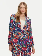Marynarki i żakiety damskie - Lola Casademunt by Maite Marynarka MS2502017 Kolorowy Regular Fit - miniaturka - grafika 1