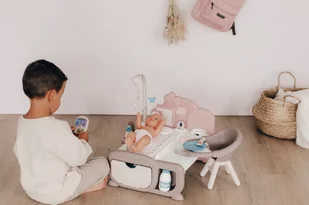 Smoby Baby Nurse Elektroniczny kącik opiekunki 220375 - Akcesoria dla lalek - miniaturka - grafika 16