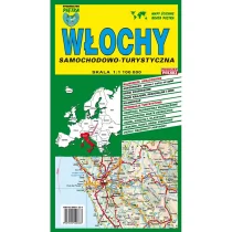 PIĘTKA Włochy - mapa samochodowo - turystyczna - Piętka