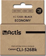 Tusze zamienniki - Tusz Actis Tusz ACTIS KC-526Bk zamiennik Canon CLI-526BK Standard 10 ml czarny - miniaturka - grafika 1