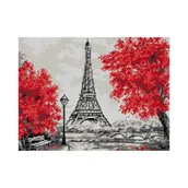 Pasmanteria - Ariadna, kanwa z nadrukiem Paryż 8033 - miniaturka - grafika 1