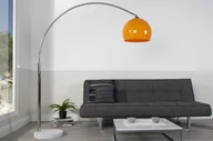 Lampy stojące - Invicta Interior Lampa podłogowa Murano 170-205cm (pomarańcz) i-20747 - miniaturka - grafika 1
