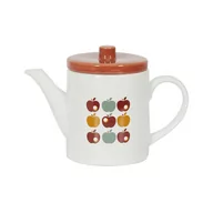 Dzbanki i imbryki - Intesi Porcelanowy imbryk Apple 650 ml - miniaturka - grafika 1