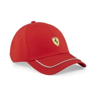 Czapki damskie - Czapka z daszkiem PUMA FERRARI RACE BB CAP 02520001 – Czerwony - miniaturka - grafika 1