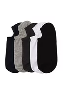 Skarpetki męskie - Trendyol Męskie gładkie 5-pak dzianinowe skarpetki, wielobarwny, rozmiar uniwersalny - miniaturka - grafika 1