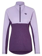 Koszulki i topy damskie - Ziener Damska bluza narciarska JAPRA, bluza narciarska, koszulka funkcyjna | ciepła, elastyczna, bez PFC, Sweet Lilac. Dark Violet, 46 - miniaturka - grafika 1