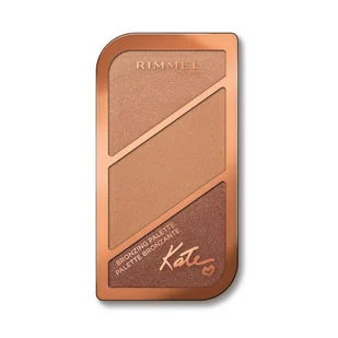 Rimmel Rimmel Bronzing Palette Paleta Bronzerów Kate RIM-8774 - Bronzery i konturowanie twarzy - miniaturka - grafika 2