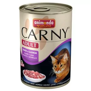 Animonda Carny Adult smak wołowina i jagnięcina 12x400g - Mokra karma dla kotów - miniaturka - grafika 1
