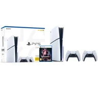 Konsole Playstation - Sony PlayStation 5 Slim D Chassis PS5 1TB z napędem + Dodatkowy Pad Biały + Tekken 8 - miniaturka - grafika 1