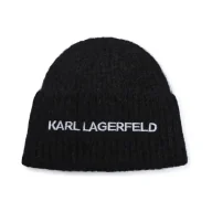 Czapki damskie - Karl Lagerfeld Wełniana czapka k/essential - miniaturka - grafika 1