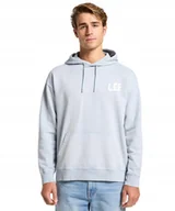 Bluzy męskie - Bluza Lee RELAXED GRAPHIC HOODIE 112364071 Concrete Gray M - miniaturka - grafika 1