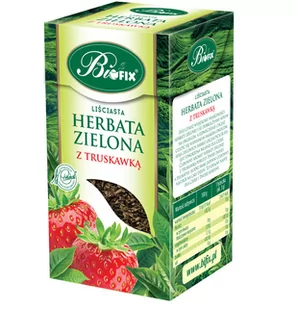 Bi fix Zielona z truskawką Herbata liściasta - Herbata - miniaturka - grafika 1
