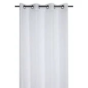 Firany - Stof Firana Linwood 140x260 biała błyszcząca - miniaturka - grafika 1