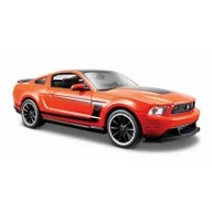 Kolekcjonerskie modele pojazdów - Model kompozytowy Ford Mustang Boss 302 1/24 pomarańczowy Maisto - miniaturka - grafika 1