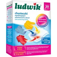 Środki do prania - Ludwik 20 chusteczek do prania przeciw farbowaniu - miniaturka - grafika 1