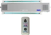 Urządzenia medyczne - NBVE-110/110S RC 2-funkcyjna lampa bakteriobójcza przepływowa sufitowa z pilotem - miniaturka - grafika 1
