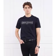 Koszulki męskie - Armani Exchange T-shirt | Regular Fit - miniaturka - grafika 1