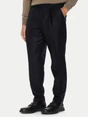 Spodnie męskie - BOSS Chinosy C-Perino 50551829 Niebieski Tapered Fit - miniaturka - grafika 1