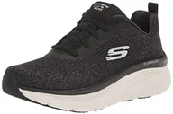 Trampki damskie - Skechers Damskie trampki D'LUX Walker, czarne, 5 UK - miniaturka - grafika 1