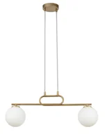 Lampy sufitowe - Tes lampa wisząca złota 2-punktowa 33632 Sigma - miniaturka - grafika 1