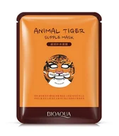 Maseczki do twarzy - Bioaqua Bioaqua, Animal Tiger, nawilżająca maska do twarzy w formie płata, 30 g - miniaturka - grafika 1