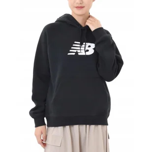 Bluza dresowa damska NEW BALANCE z kapturem bawełna - Bluzy damskie - miniaturka - grafika 1