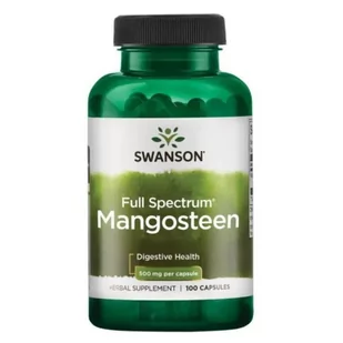 Mangosteen 500 mg/100 kaps. (Swanson) - Odchudzanie i oczyszczanie - miniaturka - grafika 1