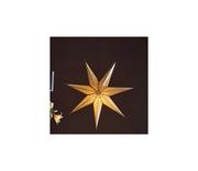 Oświetlenie świąteczne - Gwiazda podświetlana 75cm złota wisząca biała ciepła - miniaturka - grafika 1