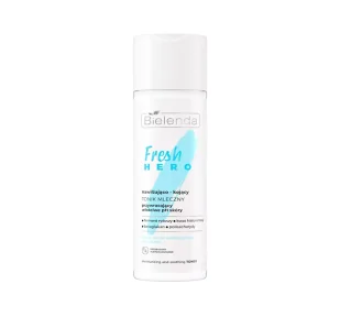 Bielenda Fresh Hero nawilżająco-kojący tonik mleczny 200ml - Toniki i hydrolaty do twarzy - miniaturka - grafika 1