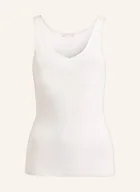 Koszulki i topy damskie - Hanro Top Woolen Silk weiss - miniaturka - grafika 1